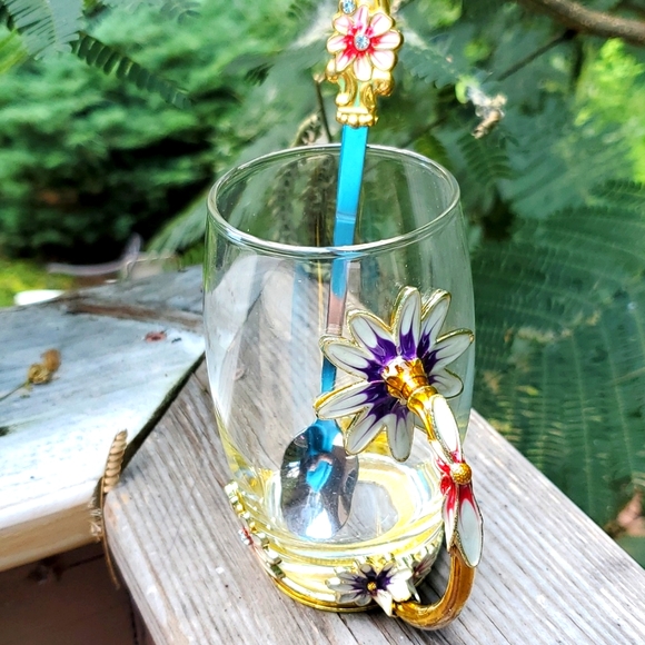 NEW IN BOX  ARC OF FRANCE  Water Cup Drink Mug with Handle Design Tea Coffee Cup - Picture 5 of 16